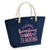 bedankt-juf-tas-strand-vakantie-beach-afscheid-schooljaar-einde-basisschool-leerkracht-juffen-lerares-leerkracht-navy-baby-pink