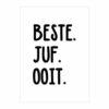 kaart-ansichtkaart-bedankt-juf-meester-schooljaar-einde-school-vakantie-beste-juf-ooit