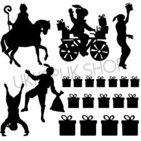 raamsticker-raamstickers-sinterklaas-sint-zwarte-piet-pieten-cadeautjes-presents-present-gift-huizen-straat-straatje-statisch-herbruikbaar-raamfolie-hollandse-huisjes-basisstraat