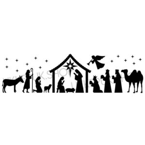 raamstickers-herbruikbaar-kerststal-winter-kerst-christmas-kerstmis-xmass-xmas-kerstboom-sneeuwpop-engel-angel-rendier-santa-santaclaus-vliegen-sterren-stars-auto-car-christmastree