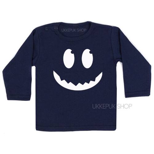 shirt-baby-kind-halloween-spook-spookje-met-naam-blauw