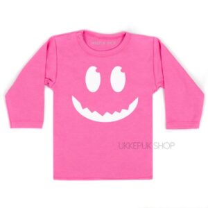 shirt-baby-kind-halloween-spook-spookje-met-naam-roze