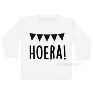 shirt-eerste-verjaardag-jaar-jarig-hoera-since-met-naam-datum-wit