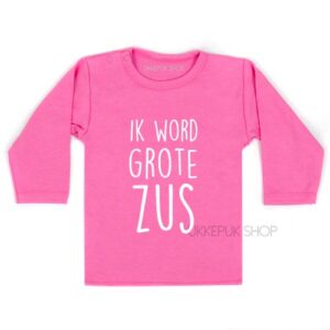 Fonkelnieuw Shirt Ik word grote zus - Ukkepuk.shop JN-57