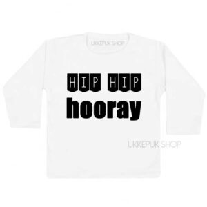 Onwijs Verjaardagsshirt Hip hip hooray - Ukkepuk.shop NU-78