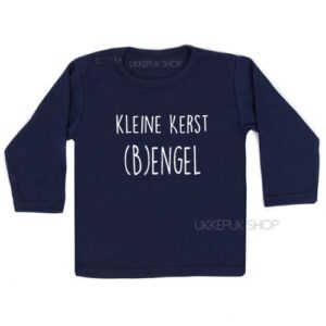 shirt-kerst-kerstmis-feestdagen-december-kerstfeest-peuter-kleuter-kind-kerst-engel-bengel-blauw