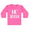shirt-little-sister-kleine-zus-zwanger-roze