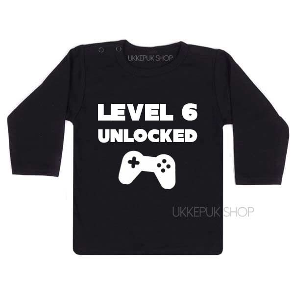 shirt-naam-kind-level-6-jaar-unlocked
