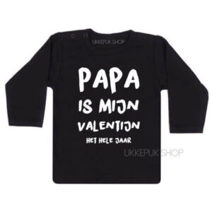 shirt-papa-is-mijn-valentijn-zwart
