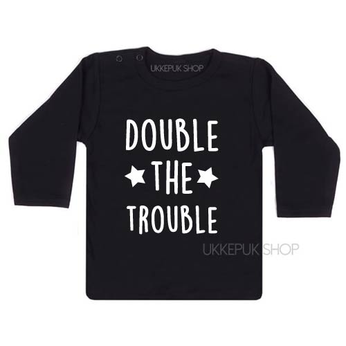 shirt-tweeling-tweelingen-baby-kind-peuter-kleuter-double-the-trouble-sterren-zwart