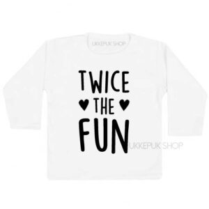 shirt-tweeling-tweelingen-baby-kind-peuter-kleuter-twice-the-fun-wit