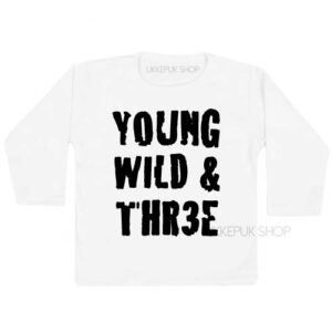shirt-young-wild-three-verjaardag-jarig-shirt-drie-jaar-feest-kinderfeest-kleuter-wit