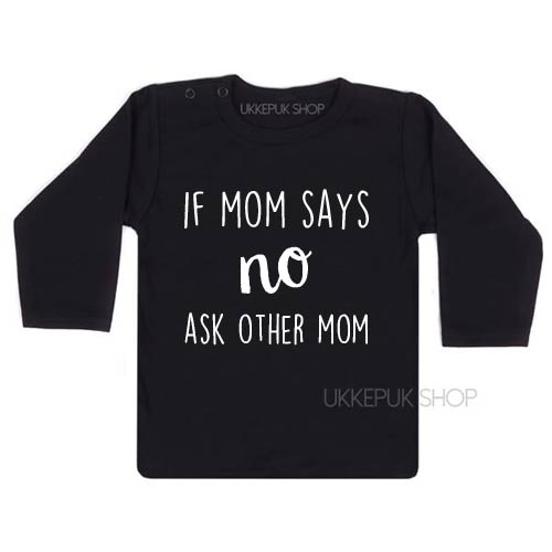 shirts-twee-mama-lesbisch-gay-roze-pink-baby-kind-if-mom-says-no-ask-other-mom-zwart