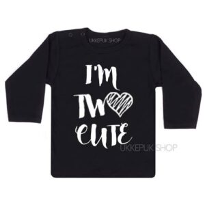 verjaardag-shirt-twee-two-cute-jarig-kind-peuter-jaar-birthday-verjaardagsshirt-feest-zwart